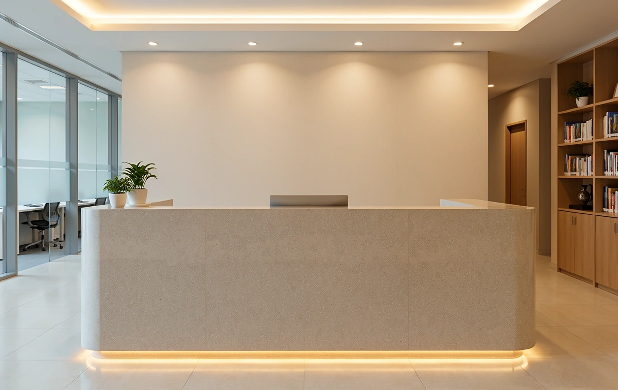 พื้นที่ต้อนรับสำนักงาน