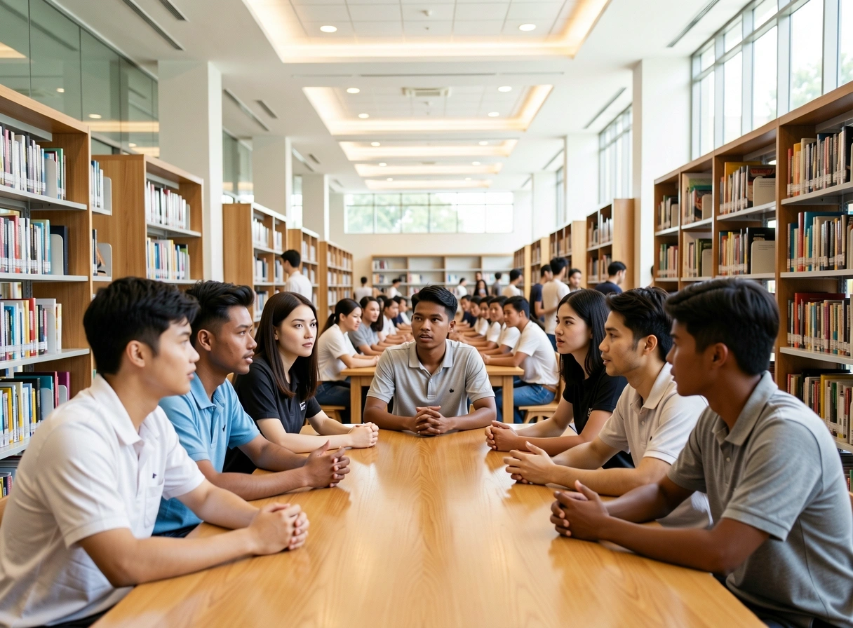 บรรยากาศการเรียนรู้ที่ Lakorava